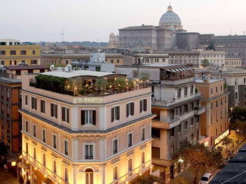 Hotel Dei Consoli Vaticano Roma Dış mekan fotoğraf